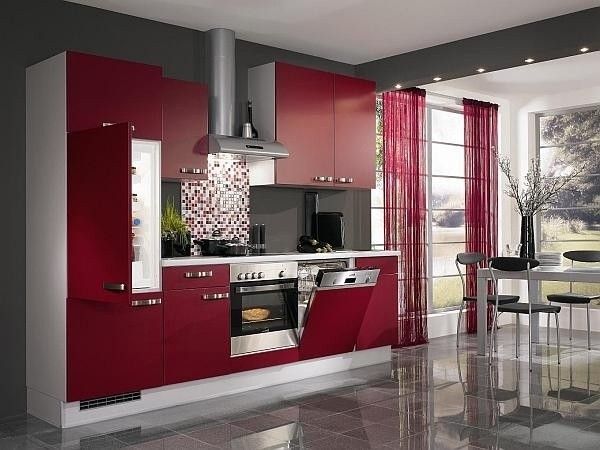 新年新气象 10款红色厨房装修设计欣赏（图） 