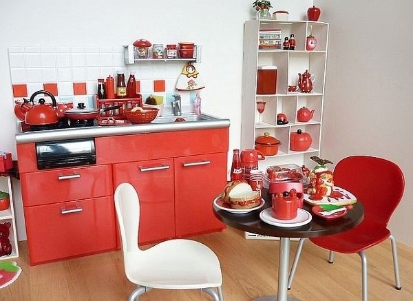 新年要有新气象 10款热情红色厨房装修(组图) 