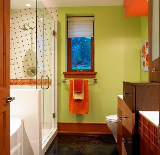 为宝贝创造愉快的绿洲 23款儿童浴室设计 