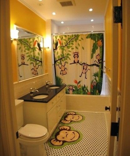 为宝贝创造愉快的绿洲 23款儿童浴室设计(图) 