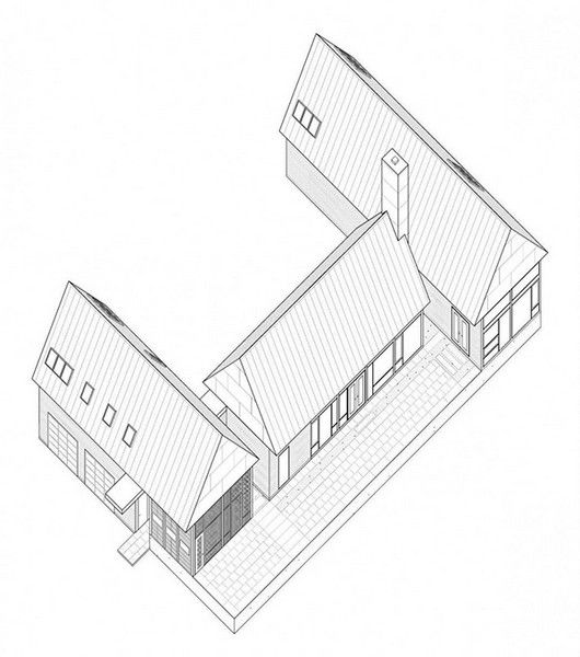 Becherer House：美国农场贴近自然住宅（图） 