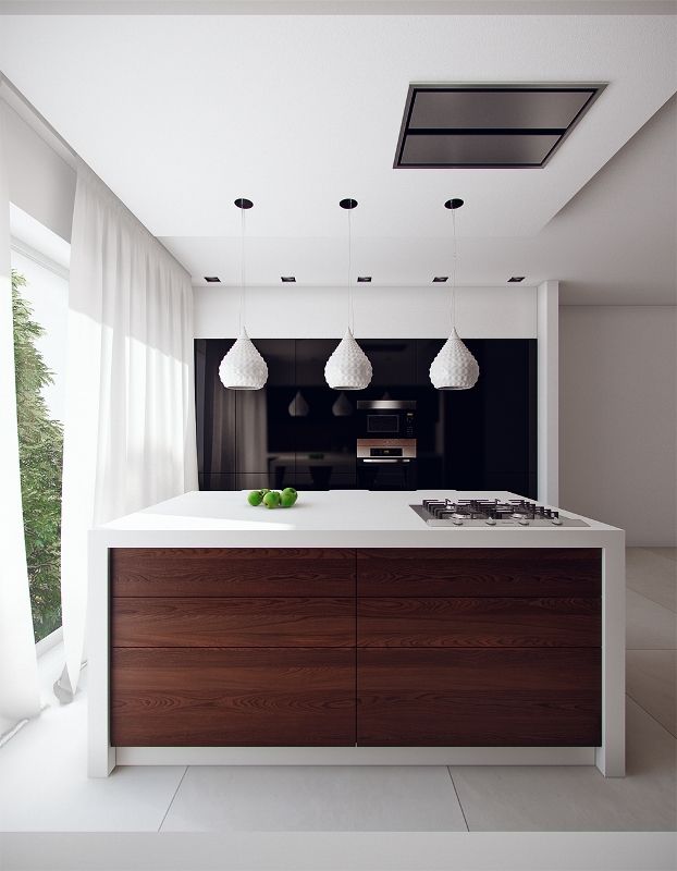 照明与餐桌的完美搭配 缔造温馨舒适的厨房 