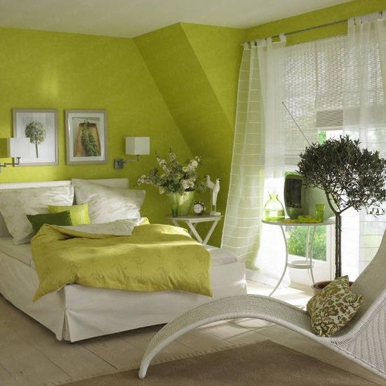 春意盎然 20款清新卧室让你仿若置身大自然 