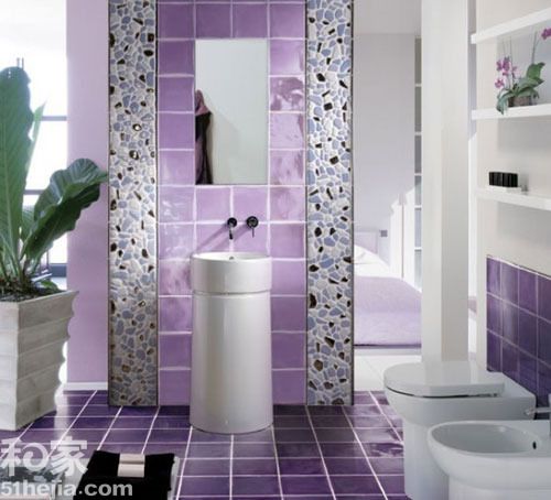 粉紫控们看过来 妩媚可爱的粉紫色房间装修赏 