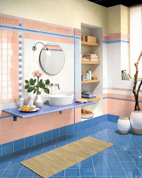 意大利公司Cerasarda的20个浴室瓷砖铺设创意 