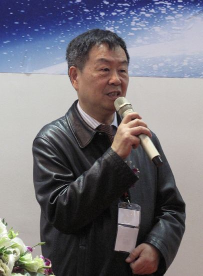中国林产工业协会顾问、上海市建筑材料行业协会地板专业委员会名誉会长张森林