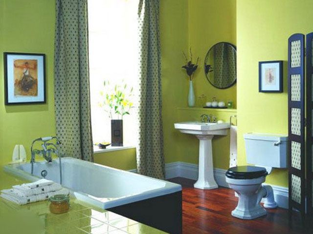瓷砖腰线巧设计 打造漂亮卫浴间 