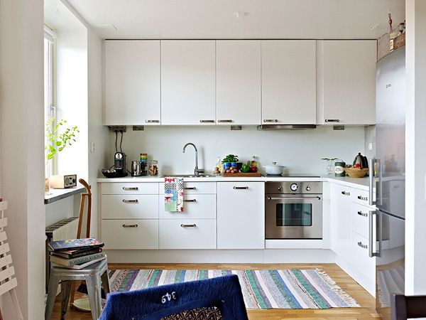 54平优雅小公寓 瑞典风格精致三口之家 