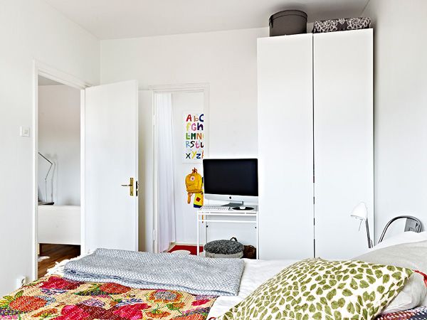 54平优雅小公寓 瑞典风格精致三口之家 