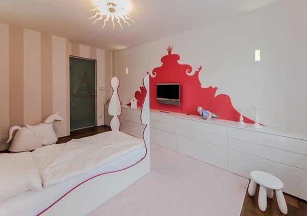 个性色彩 斯洛伐克现代风格儿童卧室设计(图) 