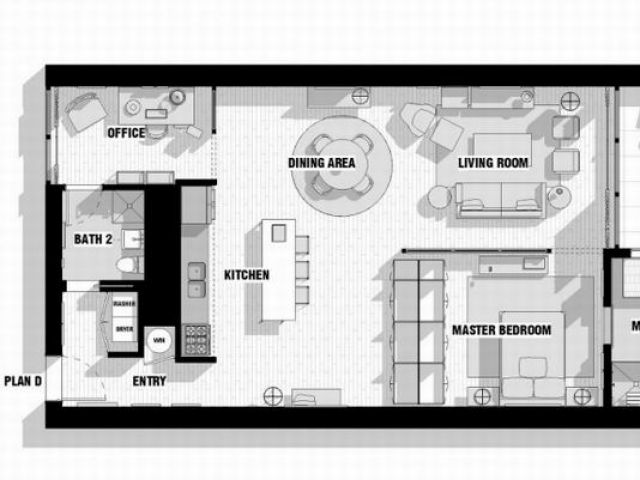 年轻买家的三套loft公寓 个性的自由家居 