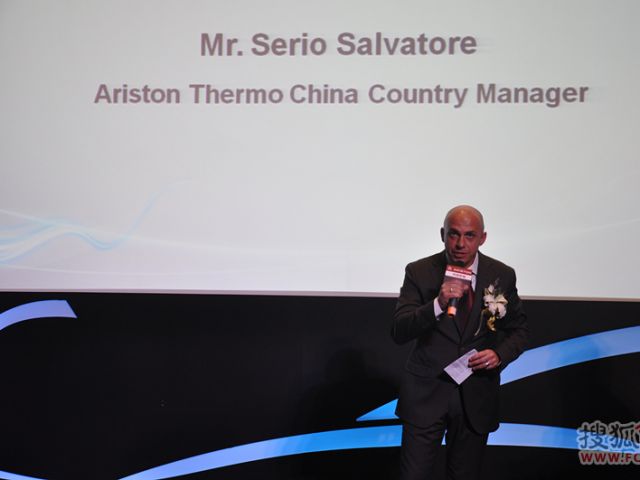 阿里斯顿热能中国区总裁萨尔瓦多·塞里奥