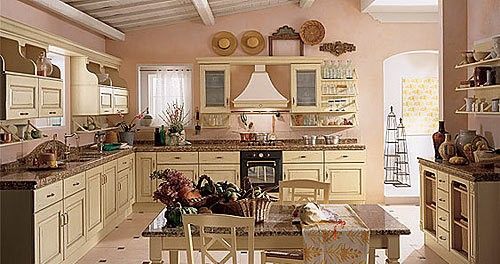 复古田园橱柜设计 演绎厨房中的优雅尊贵(图) 