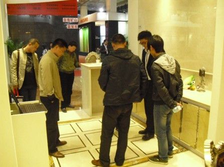 第二十届中国（北京）国际石材展 简一大理石瓷砖独领风骚