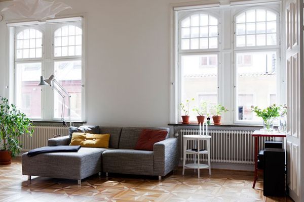 木浮雕星地板奢华 现代传统混搭完美公寓(图) 