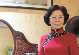 汪薇玉 上海旗袍文化协会会长