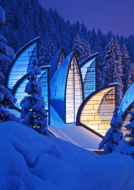 瑞典Mario Botta古老建筑风格的设计作品(组图) 