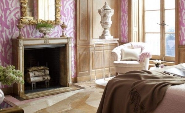 粉色浪漫 不可抗拒时尚古典卧室设计（图） 