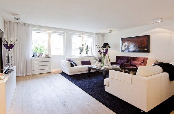 纯净地板现代感设计 北欧风明亮温馨公寓(图) 
