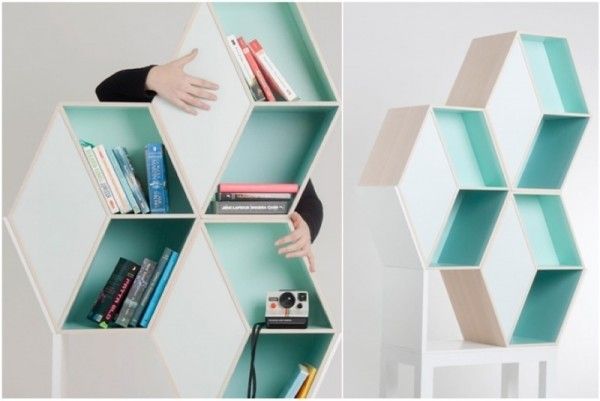 家具创意无处不在 与众不同的书架设计（图） 
