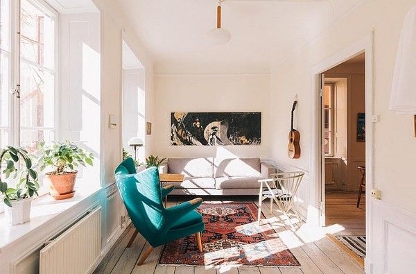 瑞典75平米公寓 简约北欧家具布置法（组图） 