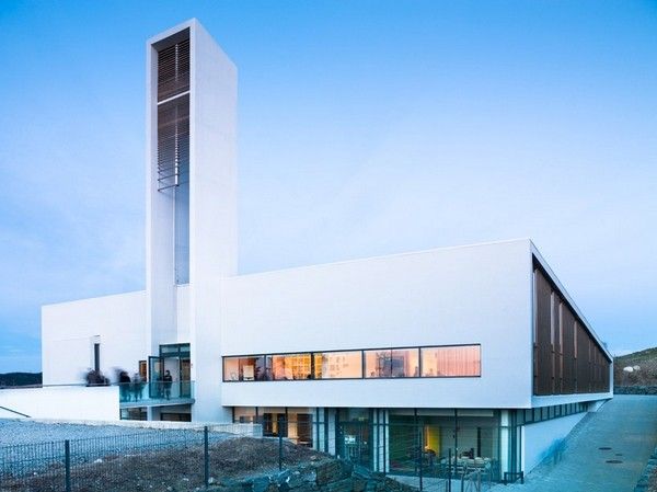 现代简约风 挪威别出一格的教堂设计（图） 