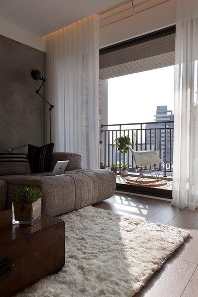 地板点缀新亚洲风格 雍容沉静的台湾公寓(图) 