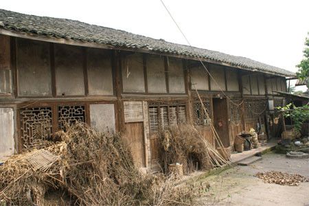 晚清民国四川自贡的盐商建筑用料很小