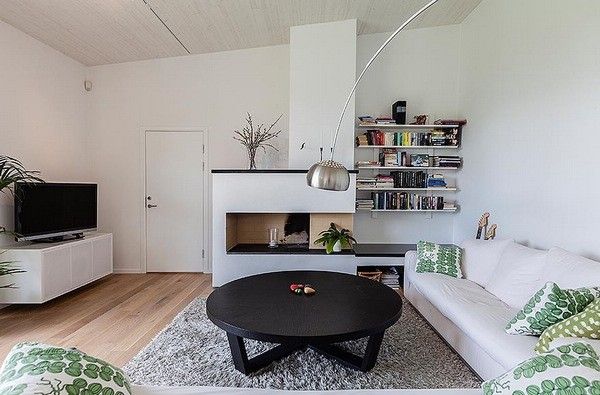 淡色地板装点奢华品质 瑞典乡间葱郁别墅(图) 
