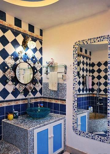 浴室需个性 达人卫浴设计丰富视觉体验 