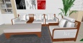 图赏：现代中式实木沙发夏威夷风情客厅居室搭配原创